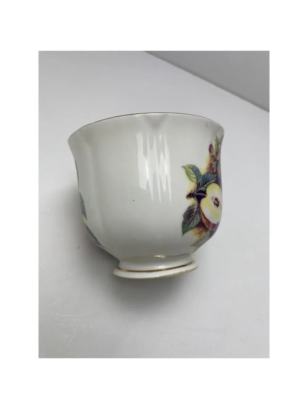 Gold Rim Tea Cup Vintage Fine China Collectible Elegant Tea Party Cup